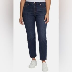 Ella Moss Women's Mid Rise Straight Ankle Jean